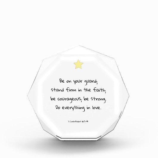 Het stimuleren van een Christelijke geloofsovertui Fotoblokken (Voorkant)