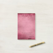 Het stimuleren van God eerst Post-it® Notes (Op bureau)