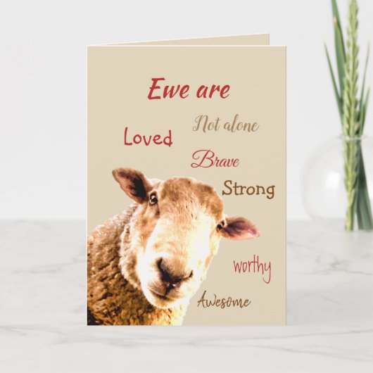 Het stimuleren van ondersteunende financiering kom bedankkaart (Voorkant)