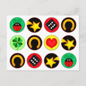 HET STIP VAN HET GELUK BRIEFKAART (Voorkant)