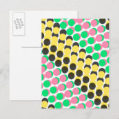 Het Stip van Overlayed Briefkaart (Voorkant / Achterkant)