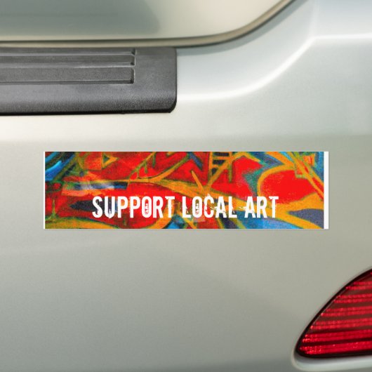 Het Stolen Kiss afbeelding 1 Bumpersticker (Op auto)