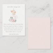 Het stompzinnige Vrijgezellenfeest van het Verzoek Informatiekaartje (Voorkant / Achterkant)