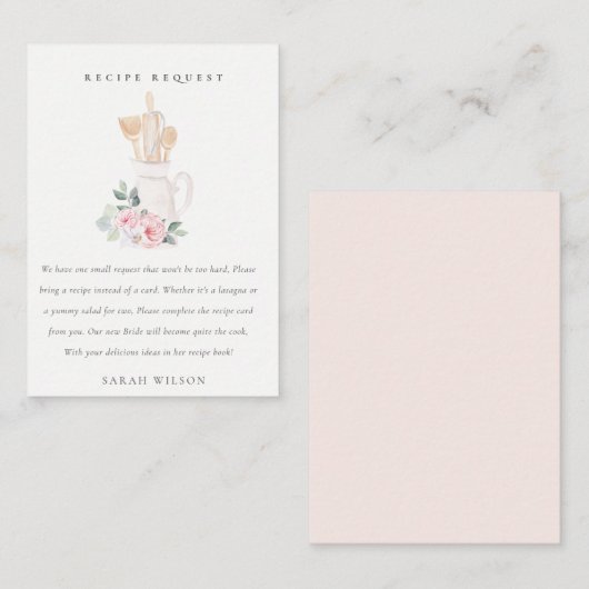 Het stompzinnige Vrijgezellenfeest van het Verzoek Informatiekaartje (Voorkant / Achterkant)