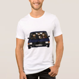 "Het stond schuin" Tri-Blend Shirt