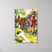 Het Stoning Wrapped Canvas (Voorkant)