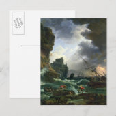 Het Storm, 1777 Briefkaart (Voorkant / Achterkant)