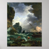 Het Storm, 1777 Poster (Voorkant)
