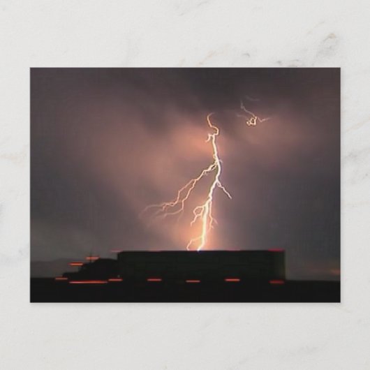 Het Storm bepalen Briefkaart (Voorkant)