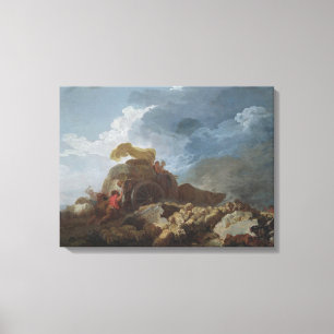 Het Storm, c.1759 Canvas Afdruk