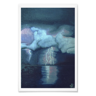 Het Storm Foto Afdruk