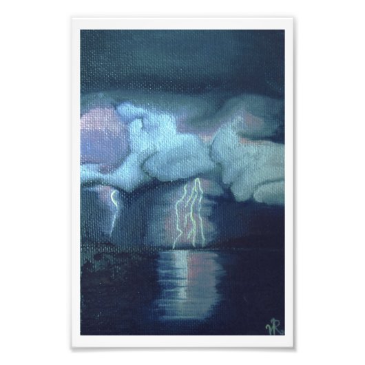 Het Storm Foto Afdruk (Voorkant)