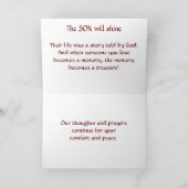 Het Storm geeft een sympathiekaart Kaart (Binnen)