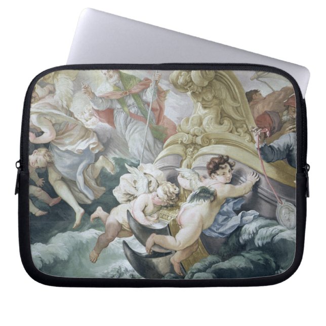 Het Storm is op een miraculeuze wijze gecalculeerd Laptop Sleeve (Voorkant)