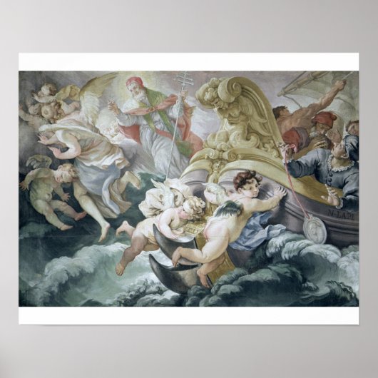 Het Storm is op een miraculeuze wijze gecalculeerd Poster (Voorkant)