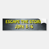 Het Storm John 3:16 Bumpersticker (Voorkant)