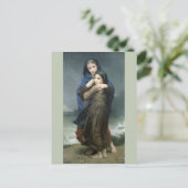 Het Storm (L'Orage) van Bouguereau Briefkaart (Staand voorkant)