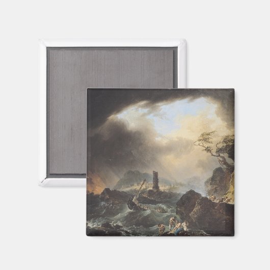 Het Storm Magneet (Voorkant / Achterkant)