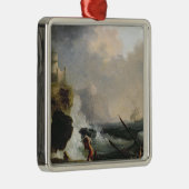 Het Storm Metalen Ornament (Rechts)