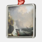 Het Storm Metalen Ornament (Links)