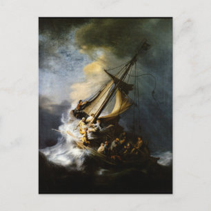 Het Storm op het Zee van Galilea Briefkaart