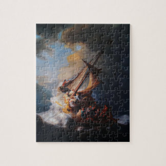 Het Storm op het Zee van Galilea Legpuzzel