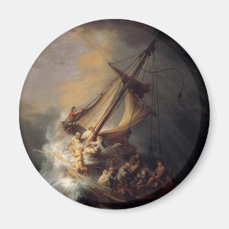 Het Storm-op-het-Zee-van-Galilee-door-Rembrandt-va Magneet