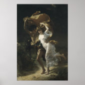 Het Storm Pierre-Auguste Cot 1880 Poster (Voorkant)