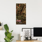 HET STORM PINK POSTER (Thuiskantoor)
