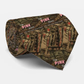 HET STORM PINK STROPDAS (Opgerold)
