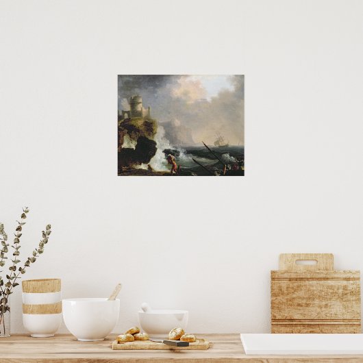 Het Storm Poster (Keuken)