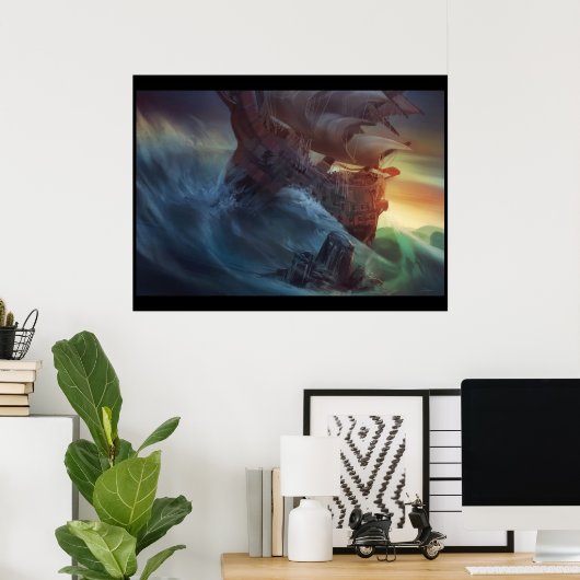 het Storm Poster (Thuiskantoor)