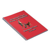 Het Storm trotseren. Personen met een handicap Notitieboek (Rechterzijde)