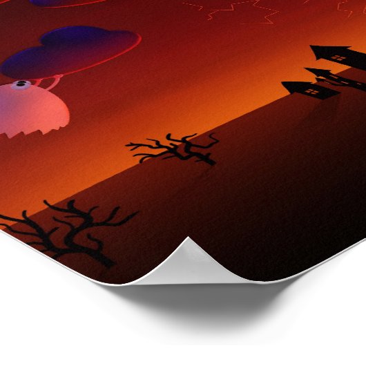 Het Storm van de Verzameling (Halloween Night) Poster (Hoek)