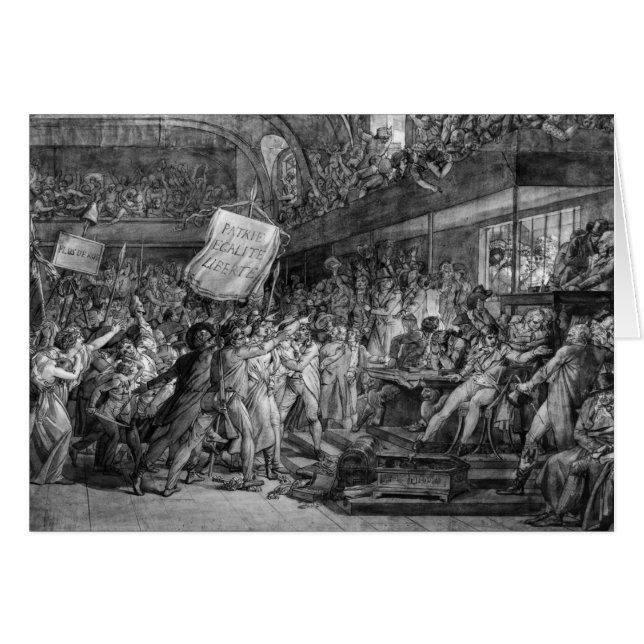 Het storm van het volk van Parijs (Voorkant Horizontaal)