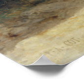 Het Storm van Pierre Auguste Cot Poster (Hoek)