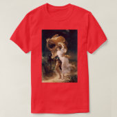 Het Storm van Pierre Auguste Cot Renaissance Art T-shirt (Design voorkant)