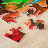 Het storm vliegen... legpuzzel (Zijkant)