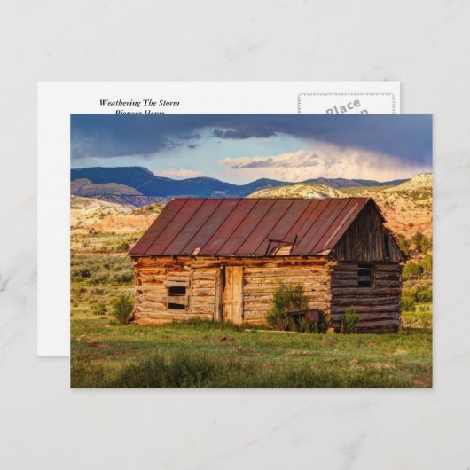 Het Storm wekken Briefkaart (Voorkant / Achterkant)