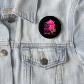 Het Storm Zwarte Vrouwen Borstkanker Overlevende R Ronde Button 5,7 Cm (In situ)
