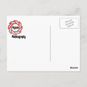 Het Stormen ansichtkaart doorstaan Briefkaart (Achterkant)