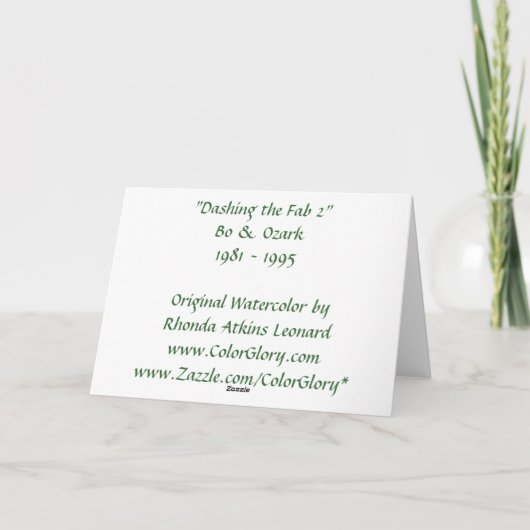 Het stormen van Kerstmis & Nieuwjaarskaart Feestdagen Kaart (Achterkant)