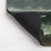 Het Stormy Zee of, The Wave, 1870 Muismat (Hoek)