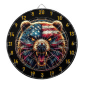 Het stoutste Beer spelbord van de Patriot Dartbord (Voorkant)
