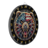 Het stoutste Beer spelbord van de Patriot Dartbord (Voorkant Links)
