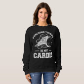 Het straffen van dingen is mijn cardio boxer trui (Voorkant volledig)