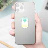 Het straffen van mensen is verboden op grappige Sa Sticker (Telefoon)