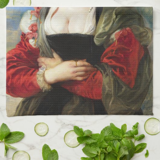 Het strakke Pet Peter Paul Rubens meesterwerk Theedoek (Gevouwen)