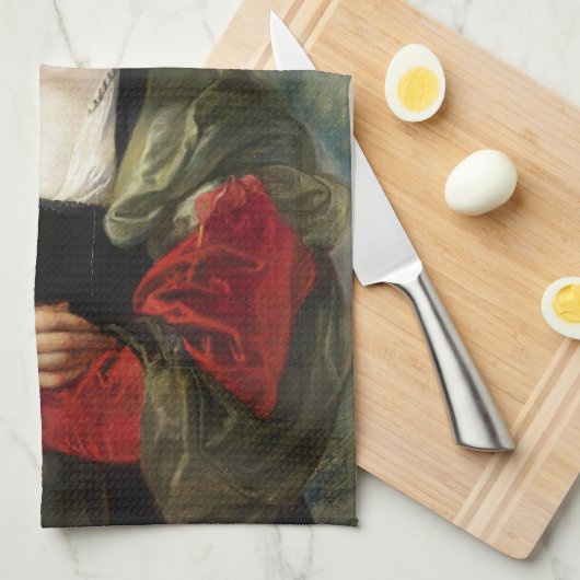 Het strakke Pet Peter Paul Rubens meesterwerk Theedoek (Quarter Fold)