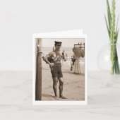 Het Strand 1905 van Brighton van de badmeester Kaart (Voorkant)